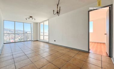 VALPARAISO VENDE AMPLIO DEPARTAMENTO 4D 2B VISTA PANORAMICA