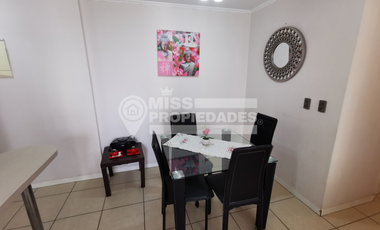 SE ARRIENDA DEPARTAMENTO AMOBLADO EN CONDOMINIO MARINA SOL 1