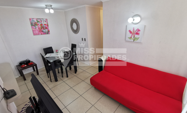 SE ARRIENDA DEPARTAMENTO AMOBLADO EN CONDOMINIO MARINA SOL 1