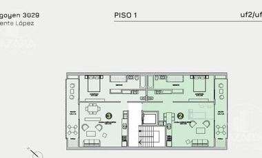 Departamento en venta - 2 Dormitorios 4 Baños - Florida