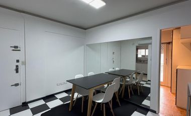 Departamento de 2 ambientes amoblado con cochera en alquiler