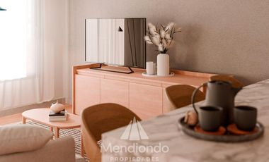 Depto 2 amb AL FRENTE c/ balcón. Baño en suite   toilette (Piso 5) - COMPASS Chauvin.