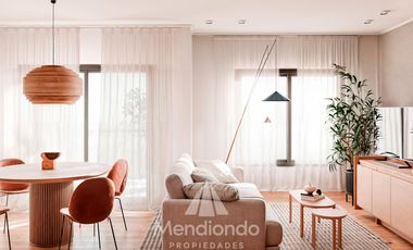 Depto 2 amb AL FRENTE c/ balcón. Baño en suite   toilette (Piso 6) - COMPASS Chauvin.