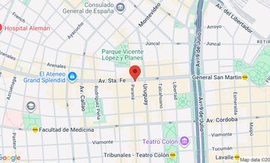 Recoleta, Santa fe al 1400, 2 ambientes, 36 m2, Venta USD 89.900