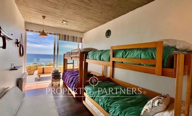 Espectacular departamento primera línea en vista al mar