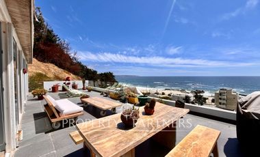 Espectacular departamento primera línea en vista al mar