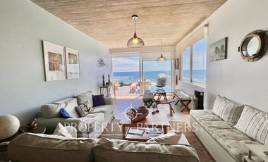 Espectacular departamento primera línea en vista al mar