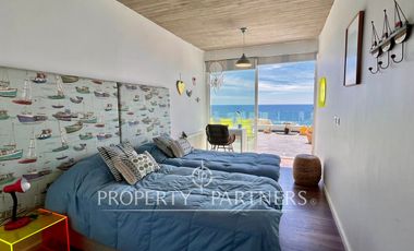 Espectacular departamento primera línea en vista al mar