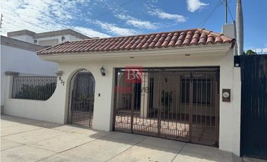 CASA EN RENTA EN COL. ZONA NORTE. CD. OBREGÓN, SONORA