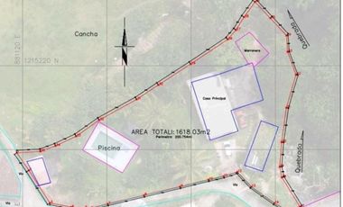 Casa Finca en el Corregimiento de Santiago, Antioquia