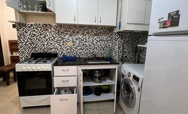 Alquiler de Departamento dos ambientes con balcon amoblado en complejo cerrado