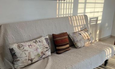 Alquiler de Departamento dos ambientes con balcon amoblado en complejo cerrado