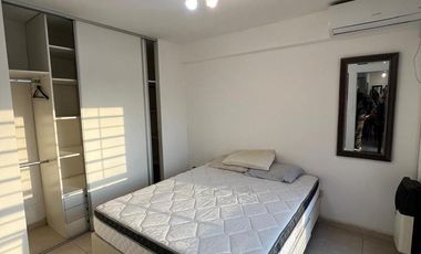 Alquiler de Departamento dos ambientes con balcon amoblado en complejo cerrado