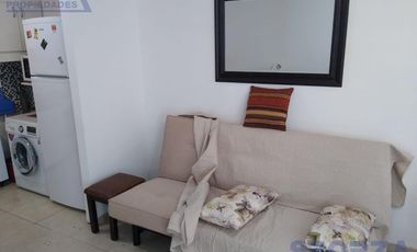 Alquiler de Departamento dos ambientes con balcon amoblado en complejo cerrado