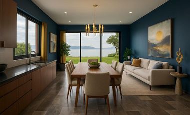 VIVA EL LUJO  A LA ORILLA DEL LAGO DE CHAPALA DE CHAPALA DEPARTAMENTO  EN VENTA