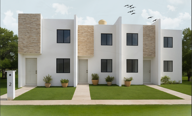 VENTA DE CASA NUEVA Y LISTA PARA ENTREGA EN TIXCACAL OPICHÉN, MÉRIDA