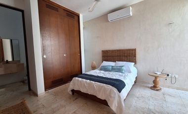 Casa en renta Frente a la playa amueblada y equipa  Chicxulub, Progreso Yucatán