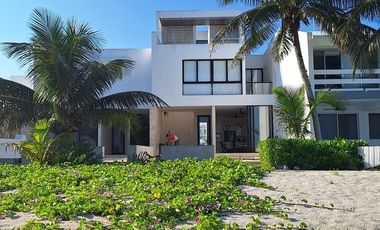 Casa en renta Frente a la playa amueblada y equipa  Chicxulub, Progreso Yucatán