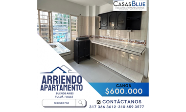 SE ARRIENDA APARTAMENTO SEGUNDO PISO BARRIO BUENOS AIRES TULU VALLE