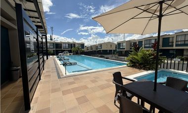 VENTA CASA EN CONJUNTO CERRADO EN LA TEBAIDA QUINDIO