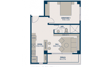 Vendo Suite, Edf. Avanti, Lomas de Barbasquillo, exclusivo en Manta