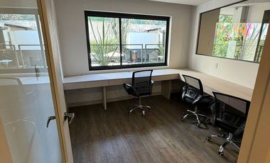 Renta Oficina Amueblada Zamora Condesa 25 m² dentro de Corporativo Casa Premium