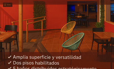 LOCAL COMERCIAL SOÑADO PARA TU RESTAURANTE O BAR