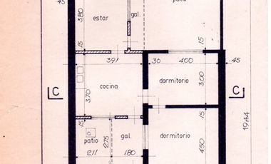 TERRENO SAN LORENZO 4300 8,66 X 20m 173m2