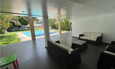 Casa Renta Amueblada un nivel, Cond. Sn Juan Chapultepec, Cuernavaca