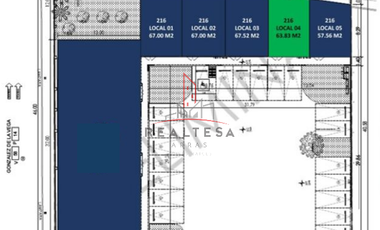 Local Comercial en renta en Del Bosque, Durango