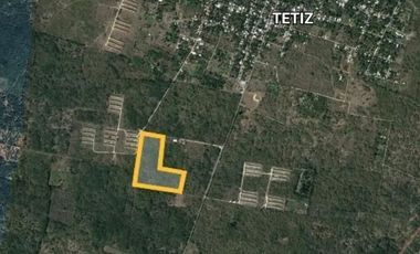 Terreno en Tetiz, Yucatan, en Venta.