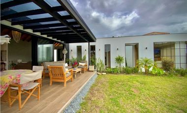 Venta Casa Campestre NUEVA moderna  Parcelacion El Retiro