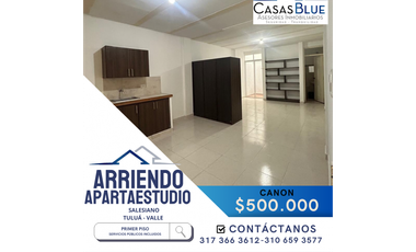 SE ARRIENDA APARTAESTUDIO PRIMER PISO BARRIO SALESIANO TULU - VALLE