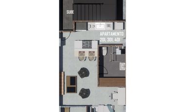 VENTA DE APARTAESTUDIO CASTELLANA