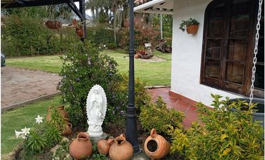 CASA CAMPESTRE SE VENDE TABIO CUND.