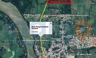 TERRENO SUB URBANO EN VENTA EN TENOSIQUE, TABASCO