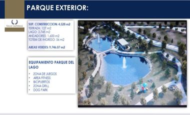 TERRENO EN VENTA  EN VALLE IMPERIAL DENTRO DE COTO EN GUADALAJARA