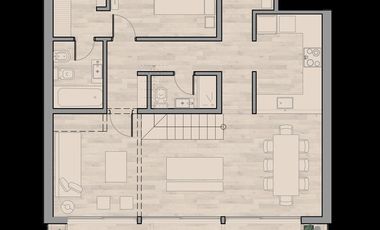 Departamento VOW de 2/3 ambientes con terraza propia, a la venta en Pozo - Florida, Vicente Lopez