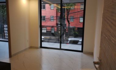 Departamento en renta en Roma Sur