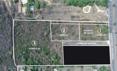 Terreno comercial en renta de 5000 m² Carretera Nacional Monterrey