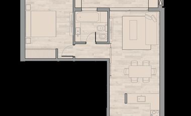 Departamento VOW de 2/3 ambientes a la venta en Pozo - Florida, Vicente Lopez