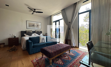 Pent-House con Roof privado en Renta en la Roma Norte