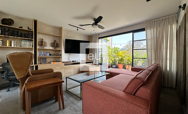 Pent-House con Roof privado en Renta en la Roma Norte