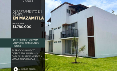 DEPARTAMENTO EN VENTA EN MAZAMITLA, JALISCO