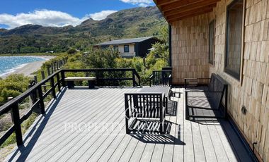 Patagonia, espectacular casa orilla lago General Carrera