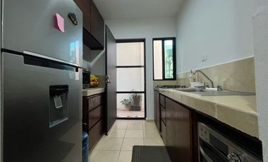 Renta Casa Semiamueblada en Paraíso Santa Fe de Un Piso Mérida Yucatán