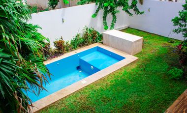 CASA EN VENTA MERIDA, TEMOZON NORTE, PRIVADA ALLEGRA, ENTREGA INMEDIATA