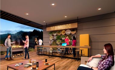 Vendo apto piso alto muy nuevo, linda vista, Sabaneta Loma San José