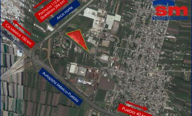 Bodega en venta o renta en San Martin Texmelucan