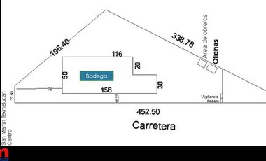 Bodega en venta o renta en San Martin Texmelucan